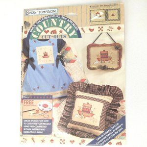 DAISY KINGDOM Noahs Ark Country Cut Out Applique Fabric Animal Crackers